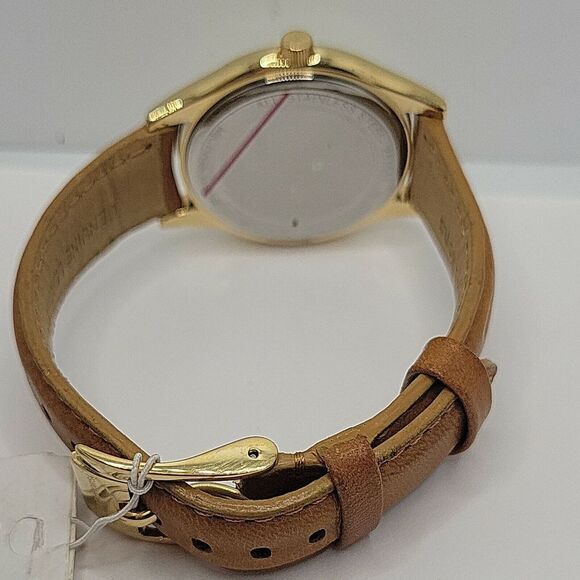 Michael Kors MK3427 Women's Leather Analog Gold Dial Quartz Wrist Watch BC847 - Picture 10 of 10